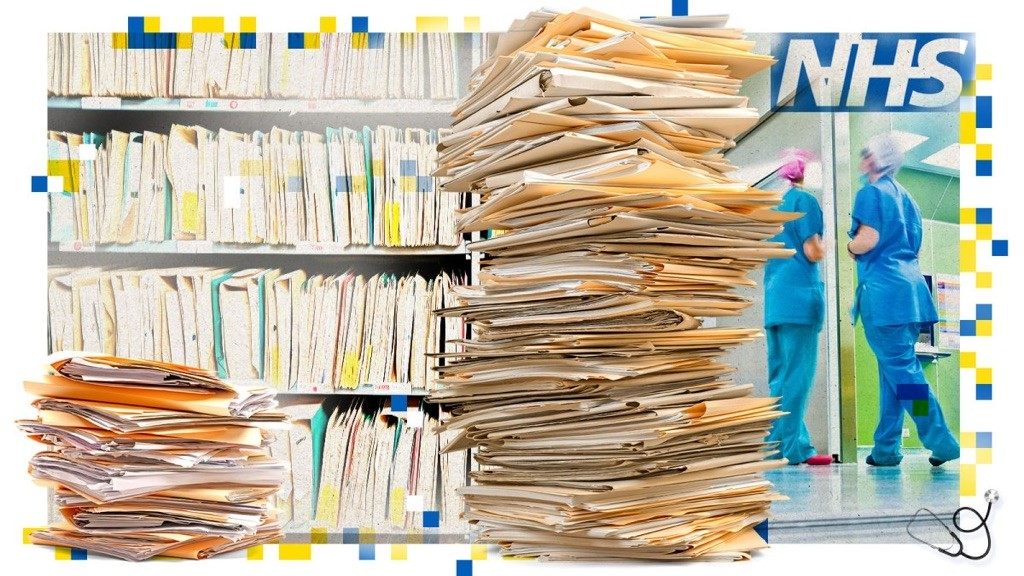 NHS spent £1bn in five years on storing medical records